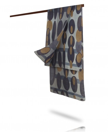 Палантин Женский SN40-FORMES/BLEU